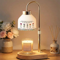 Grandma's Garden Love Grows Here - Personalized Candle Warmer