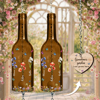 Grandma's Garden Love Grows Here - Personalized Wind Chime