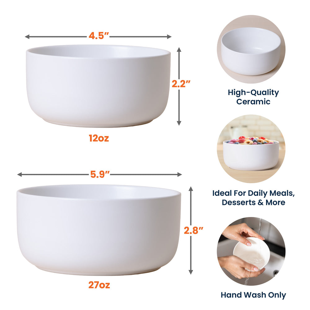 Grandma's Papa's Ice Cream Bowl, Custom For Dad, Mom, Grandparents - Personalized Ceramic Bowl