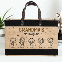 Grandma's Things - Personalized Tote Bag