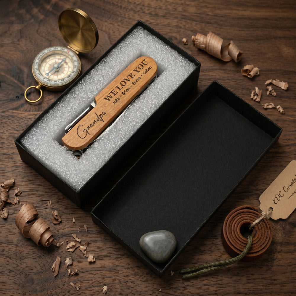 Grandpa We Love You - Personalized Multi Tool Knife