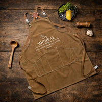 Grill Master The Man The Myth The Legend - Personalized Apron