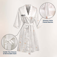 Halloween Bachelorette Party Bride Or Die - Personalized Robe