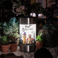 Personalized Halloween Pet Solar Garden Light - Custom Dog Cat Pathway Stake Decor