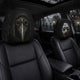 Personalized Halloween Horror Car Headrest Covers, Scary Face Auto Seat Decor