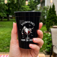 Custom Funny Halloween Stadium Cups - Personalized Party Drinkware Favors