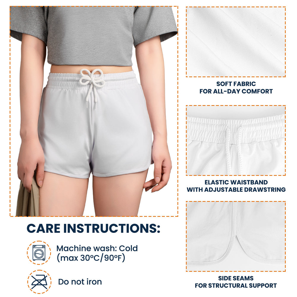 Happy Hoe Funny Gardening Humor - Custom Dolphin Shorts