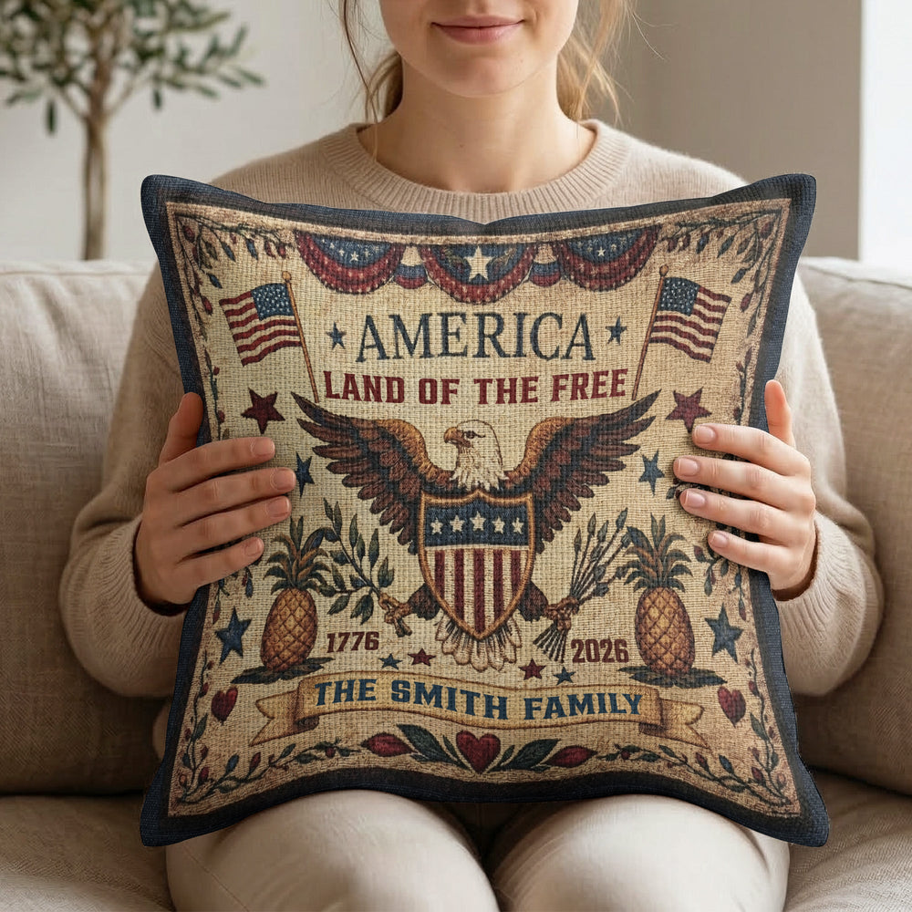 Happy 250Th Usa Birthday Semiquincentennial - Personalized Pillow Cover
