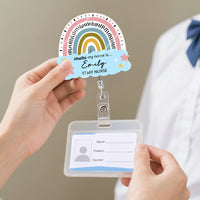 Hello My Name Is.. - Personalized Acrylic Badge Reel