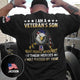 I Am A Veteran’s Son Patriotic - Personalized Back Printed Shirt