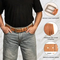 I Hope Your Day Is As Nice As My Butt - Personalized Cowhide Belt