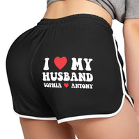 I Love My Husband - Custom Dolphin Shorts