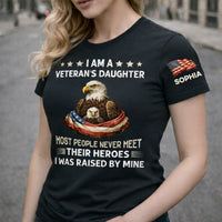 I Am A Veteran’s Daughter - Personalized Shirt