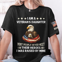 I Am A Veteran’s Daughter - Personalized Shirt