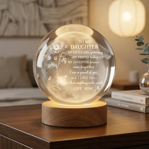 I Am So Proud Of You And I Love You Gift For Daughter - Personalized Night Light