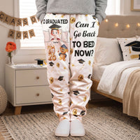 I Graduated Can I Go Back To Bed Now - Personalized Lounge Pants