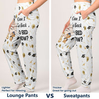 I Graduated Can I Go Back To Bed Now - Personalized Lounge Pants