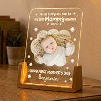 Mother's Day Gifts, I'm As Lucky As Can Be - Personalized Night Light