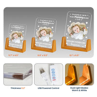 Mother's Day Gifts, I'm As Lucky As Can Be - Personalized Night Light