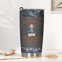 Veteran 250 Years Of Freedom - Personalized Tumbler