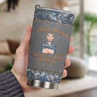 Veteran 250 Years Of Freedom - Personalized Tumbler