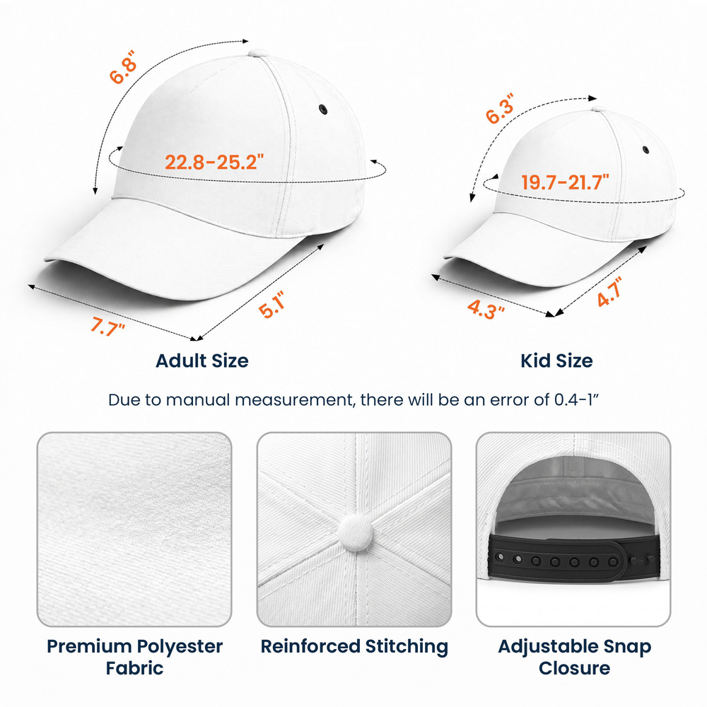 Personalized Ice Cream Drip Sports Cap - Custom Name Baseball & Multi-Sport Classic Snapback Hat