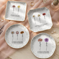 It Takes A Long Time To Grow Old Friends Gift For Friend - Personalized Jewelry Dish