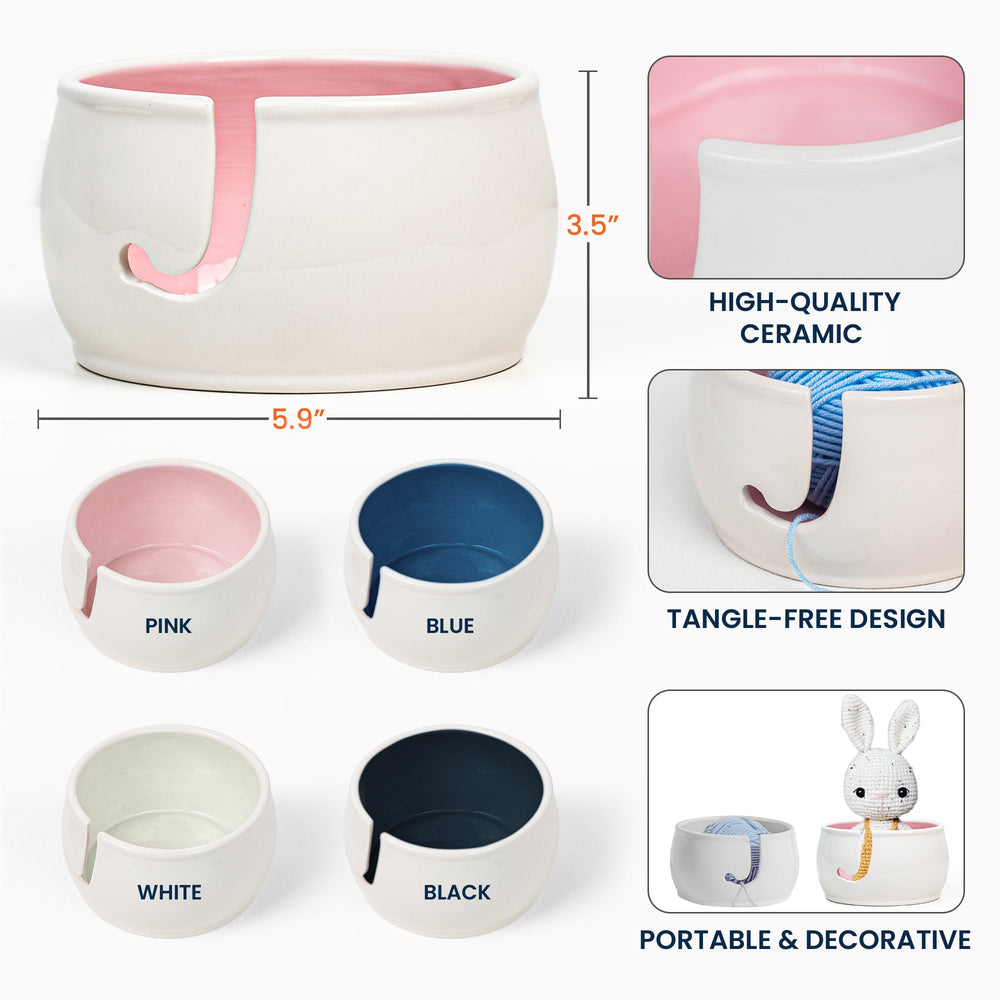 It's Not Hoarding If It's Yarn - Personalized Yarn Bowl