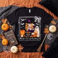 Personalized Just A Few Spooky Things Shirt - Custom Halloween Gift