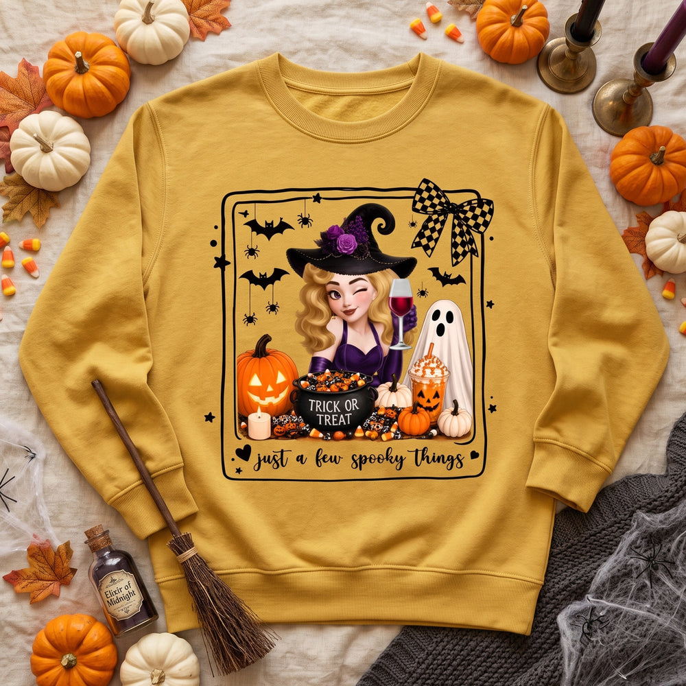 Personalized Just A Few Spooky Things Shirt - Custom Halloween Gift