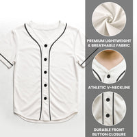 Kid Pattern Custom Name - Personalized Jersey Shirt