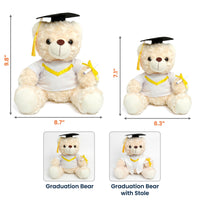 Kid Pencil Graduation Custom Photo - Personalized Graduation Teddy Bear