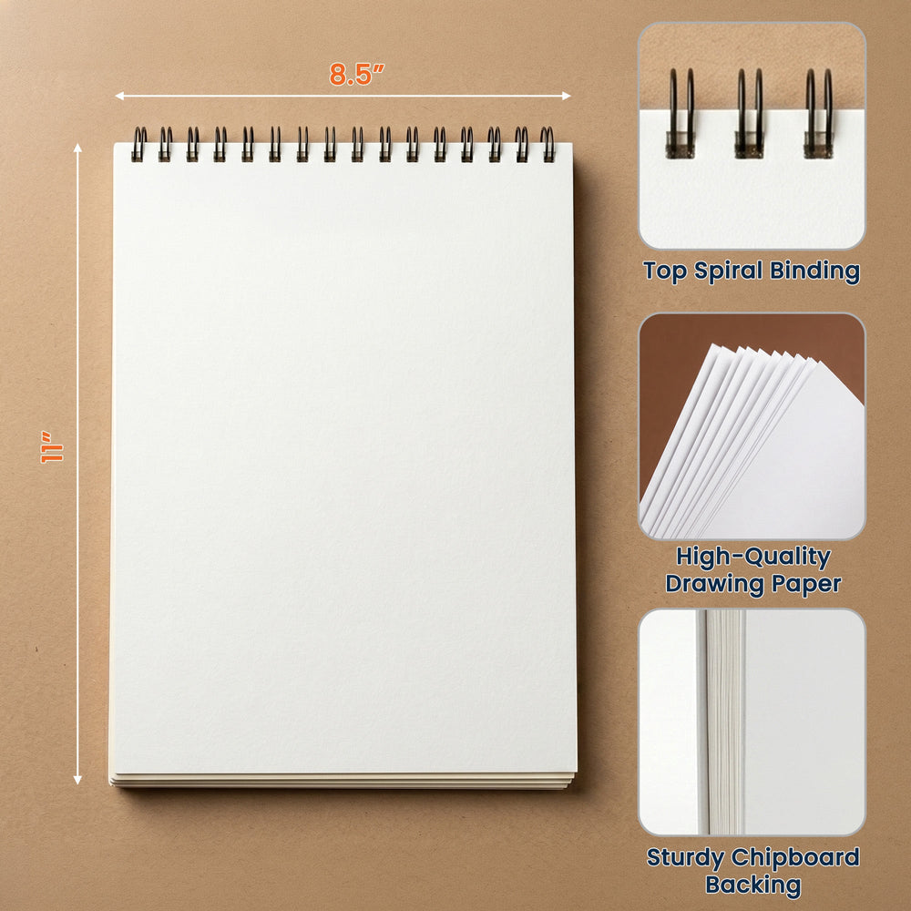 Kid's Artwork - Personalized Sketch Book