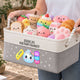 Personalized Squishy Hunter Storage Basket - Custom Kids Toy & Book Organizer Bin