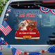 Land Of The Free And Furry - Personalized Decal
