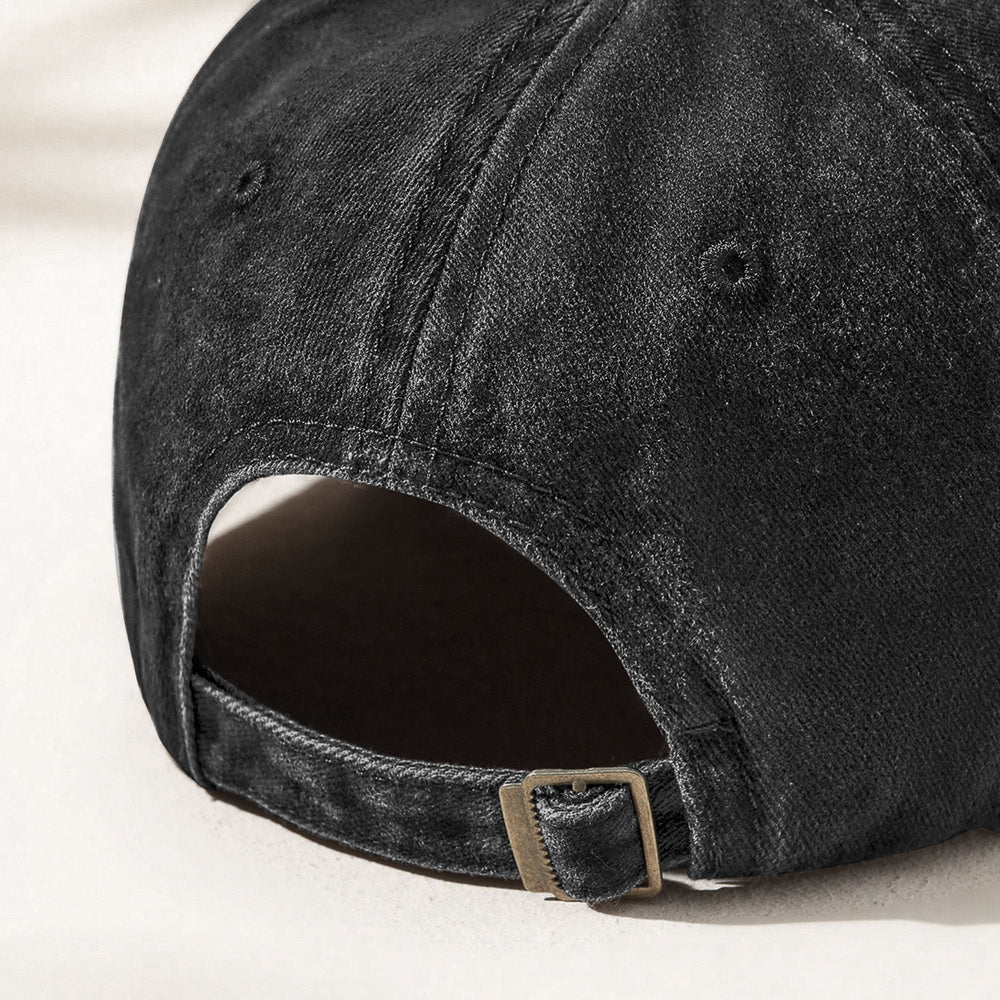 Father's Day Gifts, Legend, Husband, Dad And Grandpa - Personalized Distressed Denim Cap