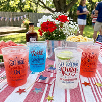 Let Freedom Ring - Personalized Cups