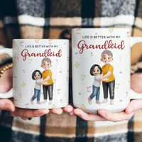 Life Is Better With Grandkids - Personalized Mug
