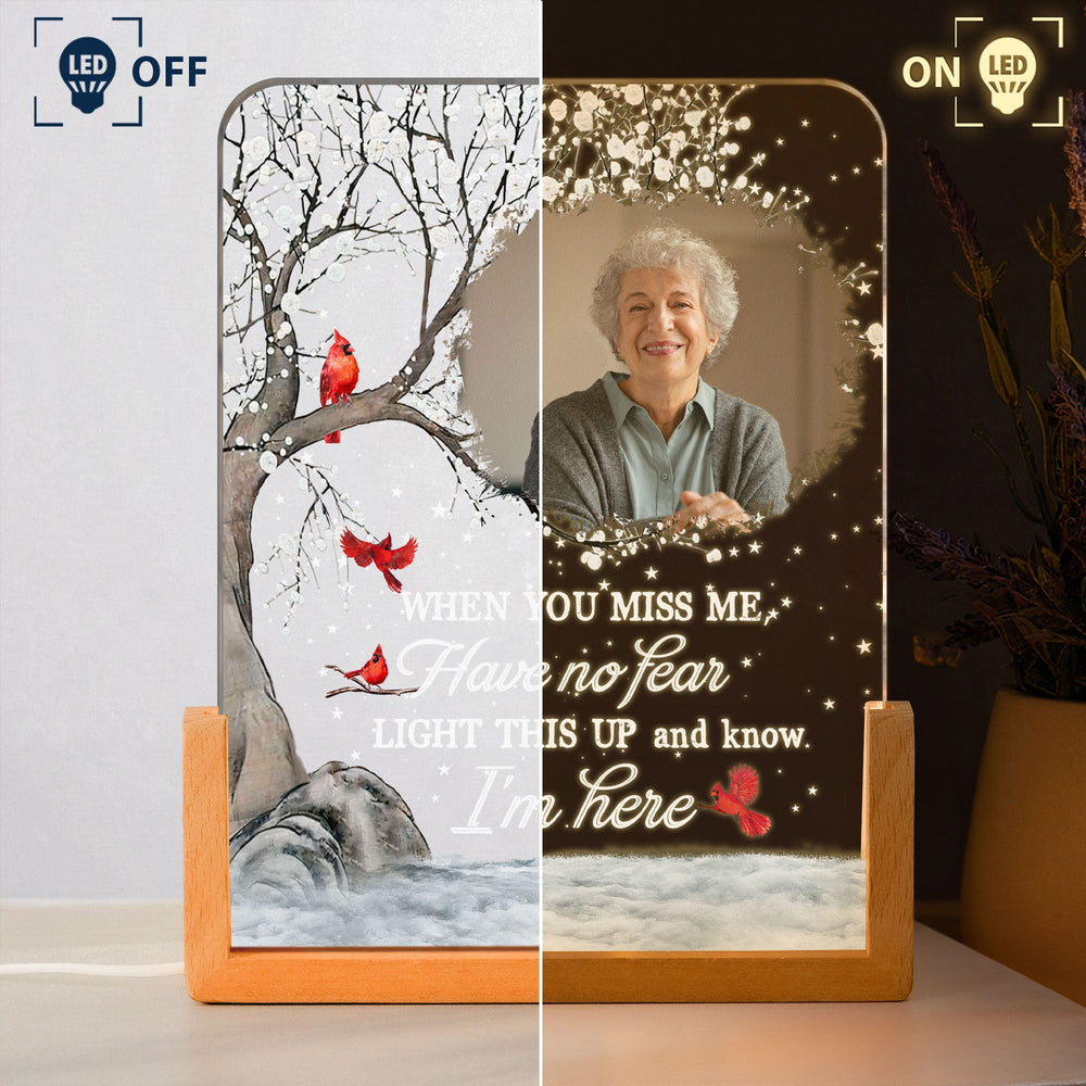 Light This Up I'm Always With You Memorial Gift - Personalized Night Light