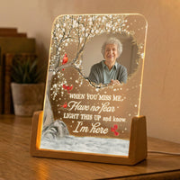 Light This Up I'm Always With You Memorial Gift - Personalized Night Light