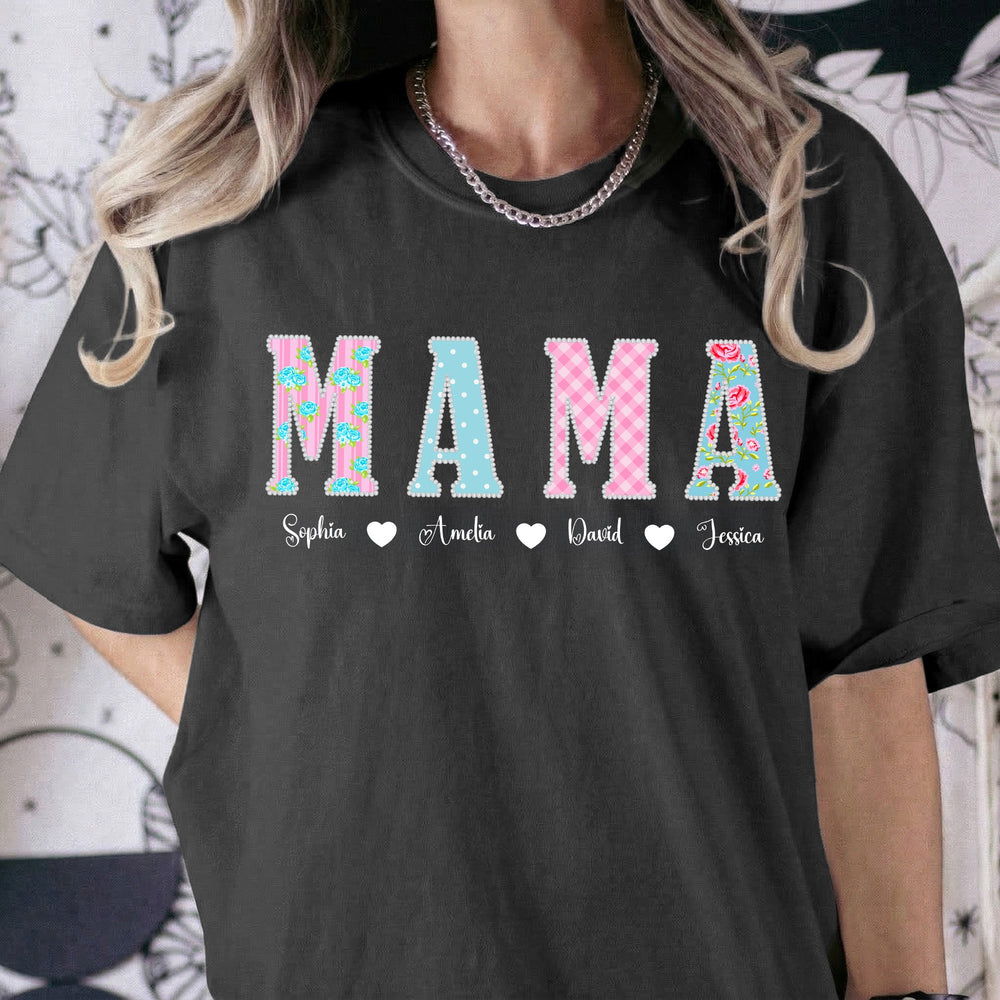 Mama Faux Pearls - Personalized Shirt