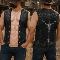 Funny 3D Cowboy Costume T-Shirt - Adult Halloween Cosplay & Bachelor Party Shirt