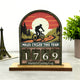 Miles Cycled This Year - Personalized Cycling Counter Sign