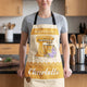 Personalized Baking Apron, Custom Baked With Love Kitchen Cooking Gift for Baker, Mom