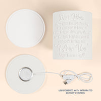 Mother's Day Gifts, Mom, Let The Light Brighten Your Life - Personalized Night Light