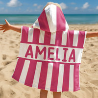 Monogram Design Summer Gift For Kid - Personalized Beach Towel
