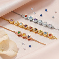 Mother & Daughters Forever Linked Together - Personalized Bracelet