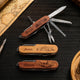 Mountain, Nature, Camping, Outdoor, Custom Name - Personalized Multi Tool Knife