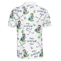 My Lucky Golf Shirt - Personalized Photo Polo Shirt
