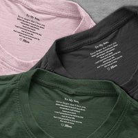 Never Forget That I Love You Son - Personalized Shirt
